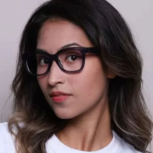 🕶️ New Celine CL41390/F 0BMP 00 Eyeglasses - Blue Frame 52mm